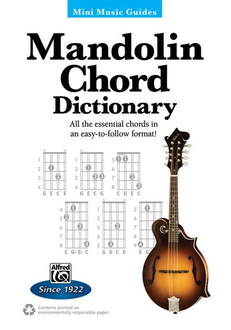  Mandolin Chord Dictionary