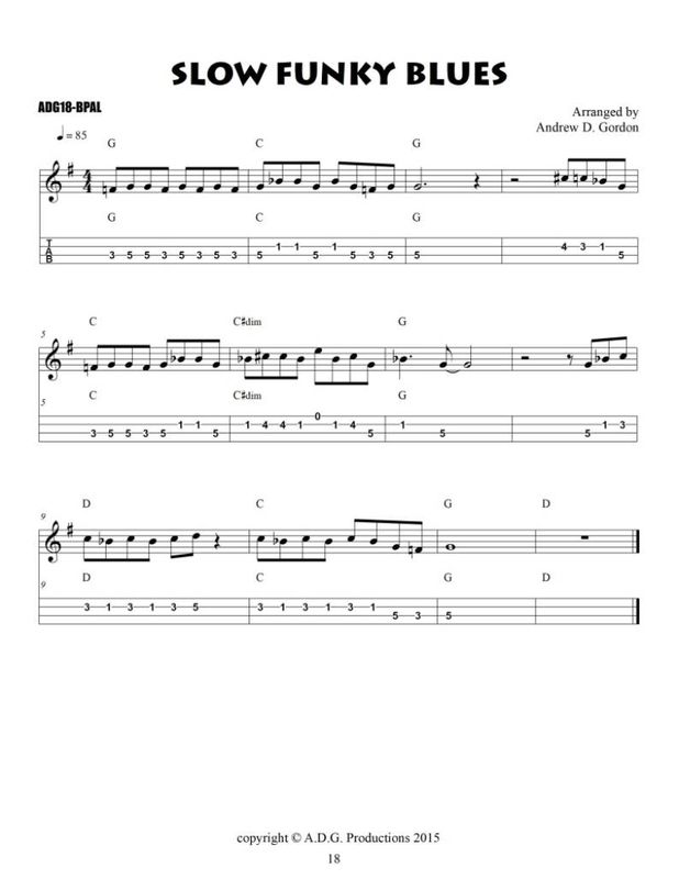 The Blues Play-A-Long and Solos Collection