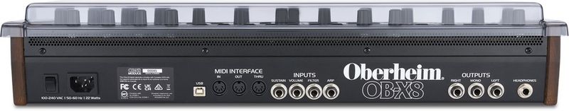 Decksaver Cover for Oberheim OB-X8 Desktop (Soft-Fit)