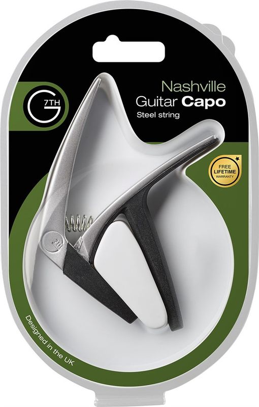 G7th Nashville Capo 6 String Silver