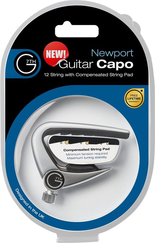 G7th Newport Capo 12 String Silver