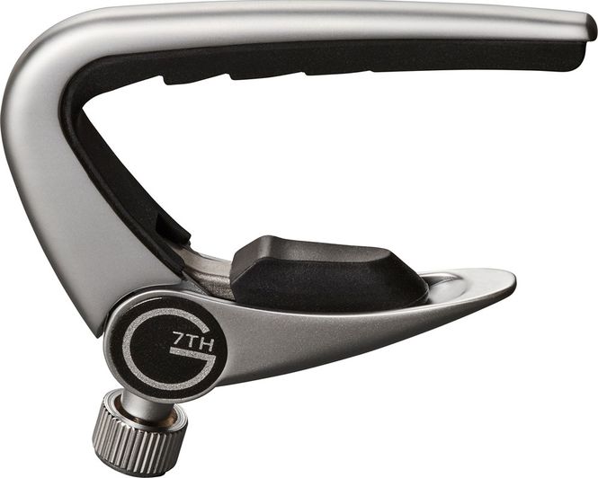 Hovedbilde G7th Newport Capo 12 String Silver