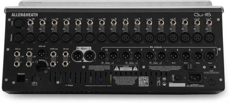 Decksaver Skyddslock till Allen & Heath QU-16