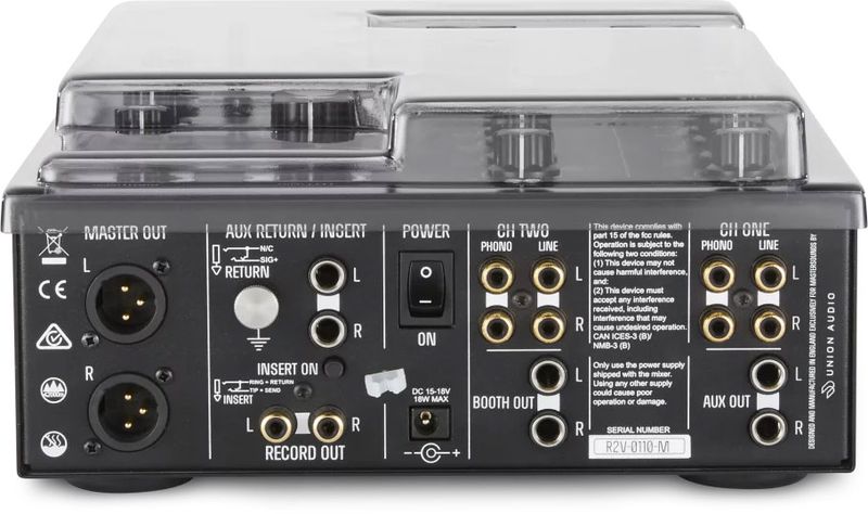 Decksaver Cover for MasterSounds Radius Two Valve MK1 & MK2