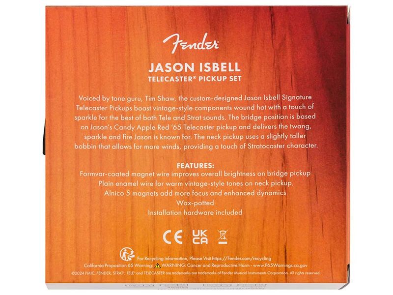 Fender Jason Isbell Telecaster pickup set
