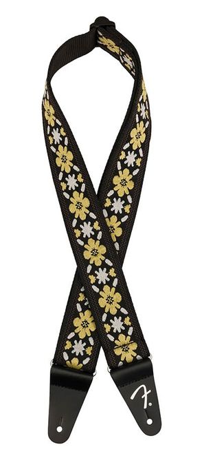Hovedbilde Fender  2" guitar strap, Pasadena woven, yellow clover