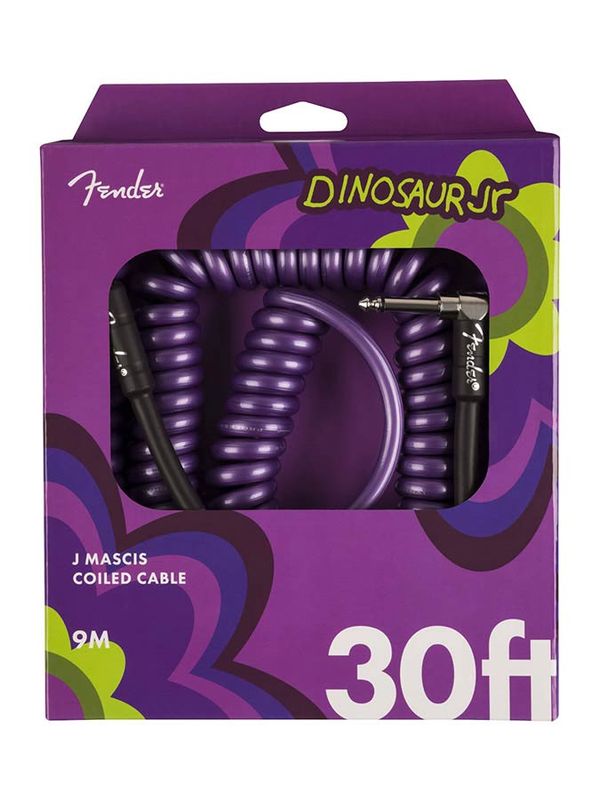 Fender J. Mascis Coil Cable 30', purple