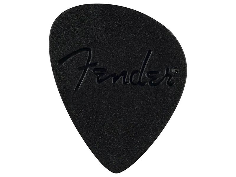 Fender offset picks, 6 pieces, black