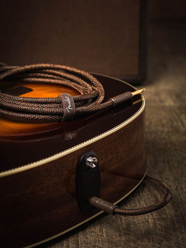 Fender  Paramount 10' acoustic Inst.cable, brown