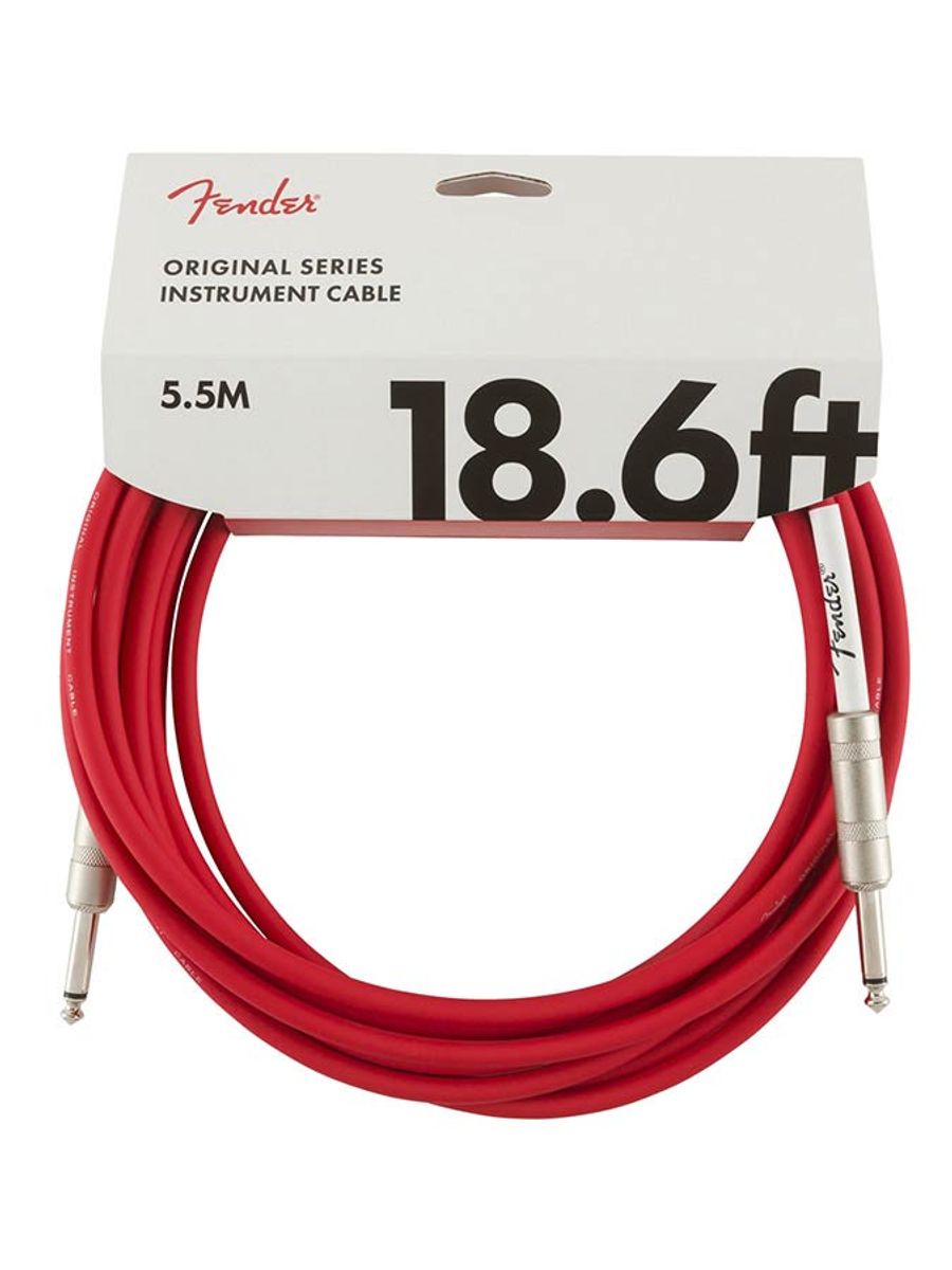 Fender Original Series Inst.cable, 18.6ft, fiesta red