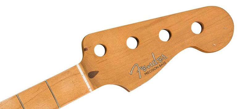 Fender GRP Road Worn neck 50's Precision Bass - maple fretboa