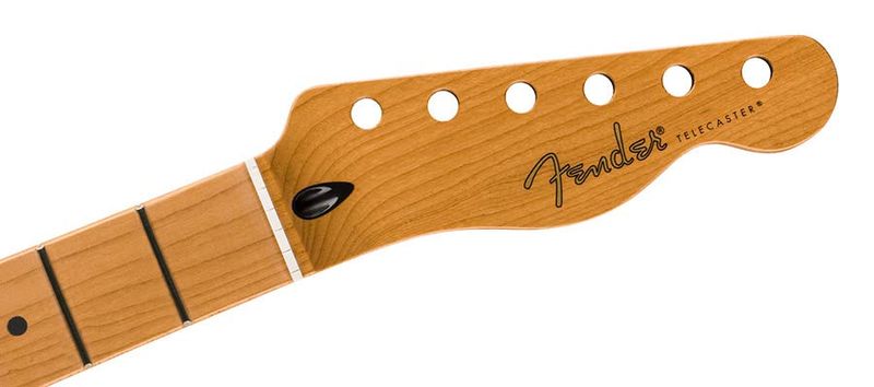 Fender satin roasted maple Telecaster neck, Maple FB