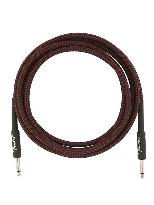 Fender Professional Tweed Inst.cable, 10ft, red tweed