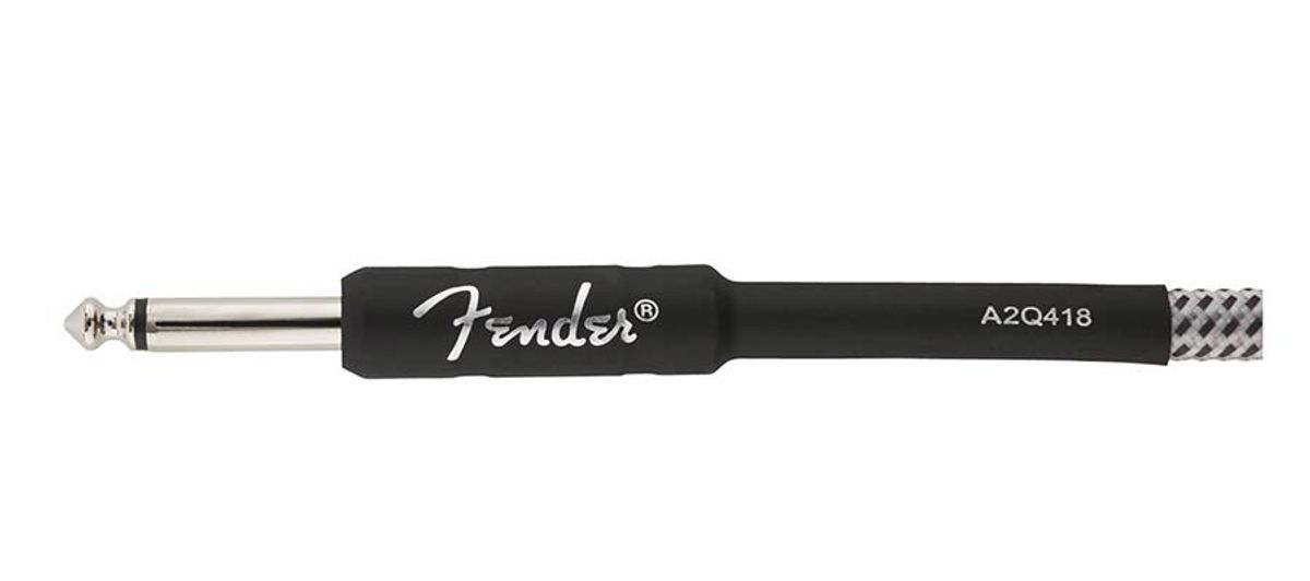 Fender Professional Tweed Inst.cable, 25ft, white tweed