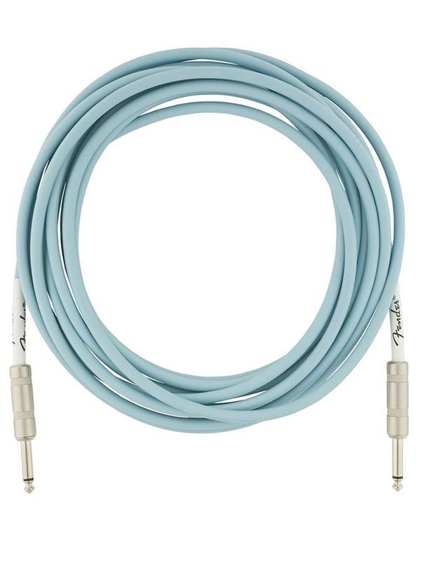 Fender Original Series Inst.cable, 18.6ft, daphne blue
