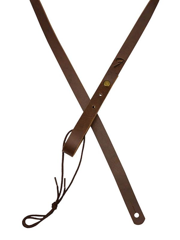 Fender  Paramount mandolin leather strap, brown