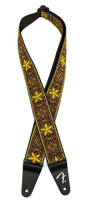 Hovedbilde Fender  2" guitar strap, Pasadena woven, yellow wallflower