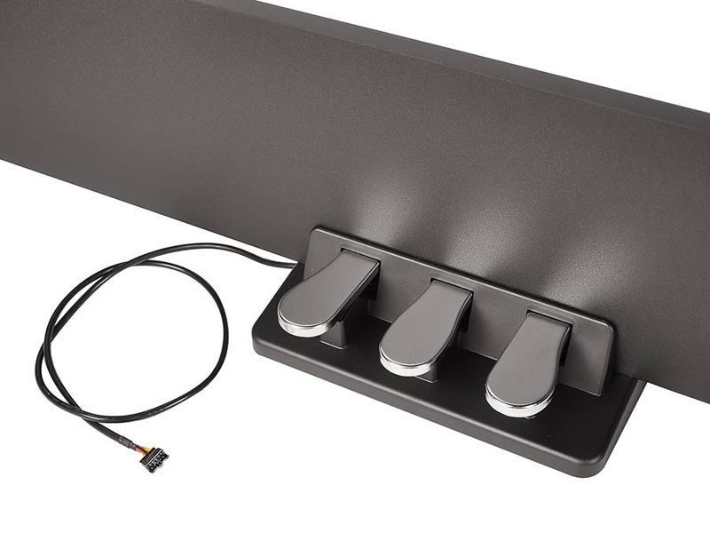 Medeli ST430 Piano Stand with 3 Pedals - Black