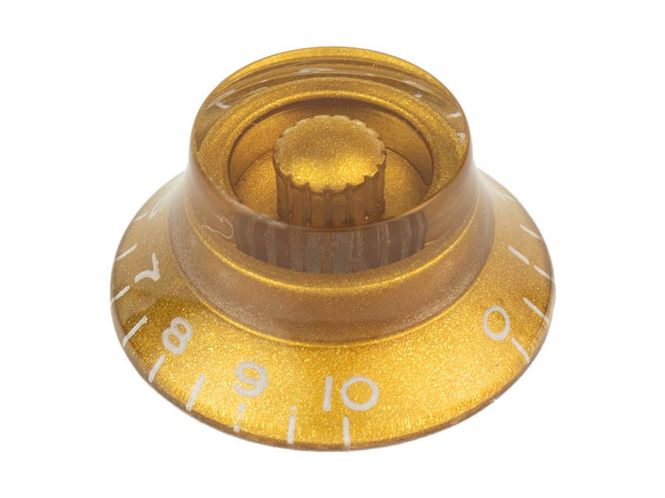 Hovedbilde Boston KG-160-IM bell knob, transparent gold, ...