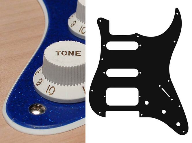 Hovedbilde Boston ST-223 Pickguard Strat - Sparkling Blue