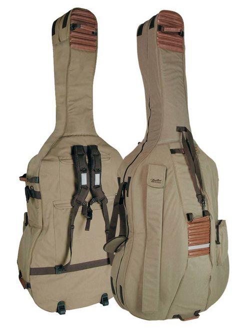 Hovedbilde Boston CB-534 Deluxe Double Bass Bag 3/4 - Beige