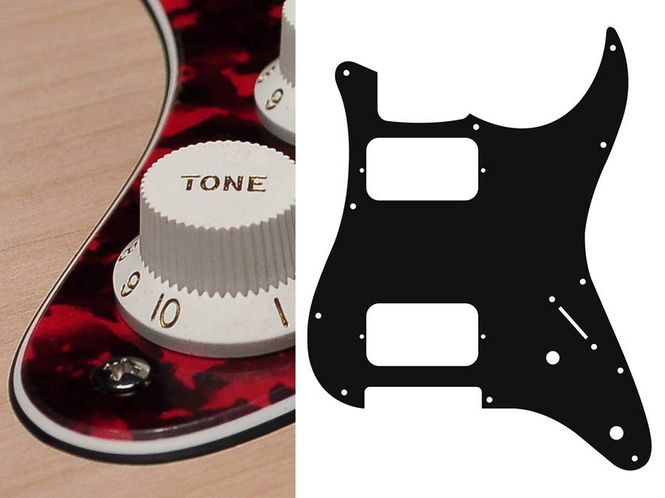 Hovedbilde Boston ST-332 Pickguard Strat - Tiger Red