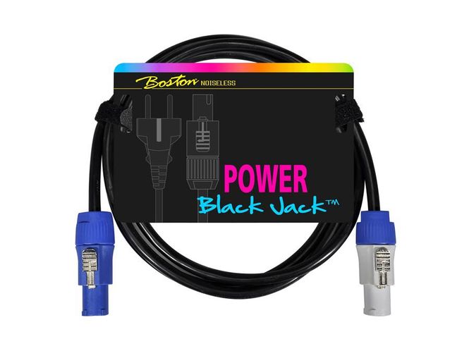 Hovedbilde Boston SM-600 Black Jack Power Cable - Powercon ...