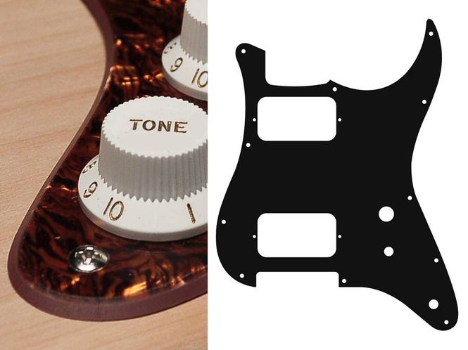 Hovedbilde Boston ST-231 Pickguard Strat - Tortoise Brown ...