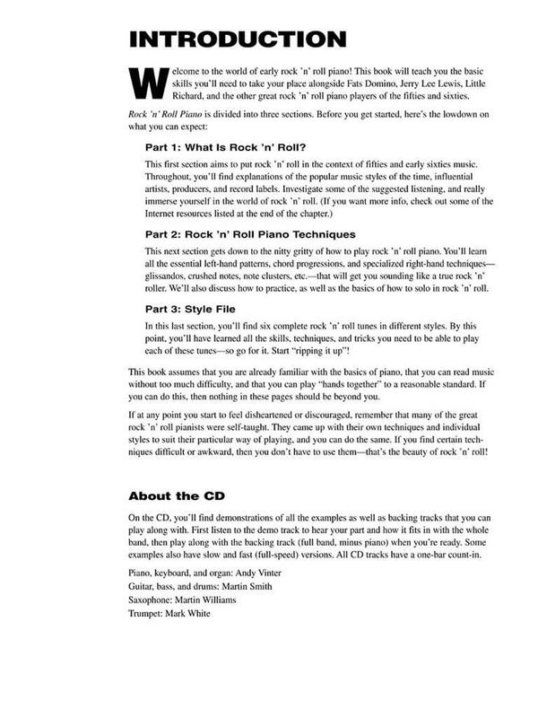 Rock'N'Roll Piano - The Complete Guide with Audio!