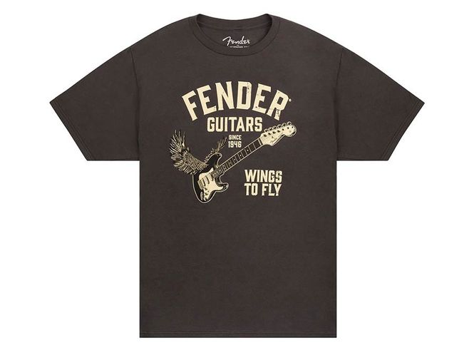 Hovedbilde Fender  Wings To Fly T-Shirt, vintage black, M