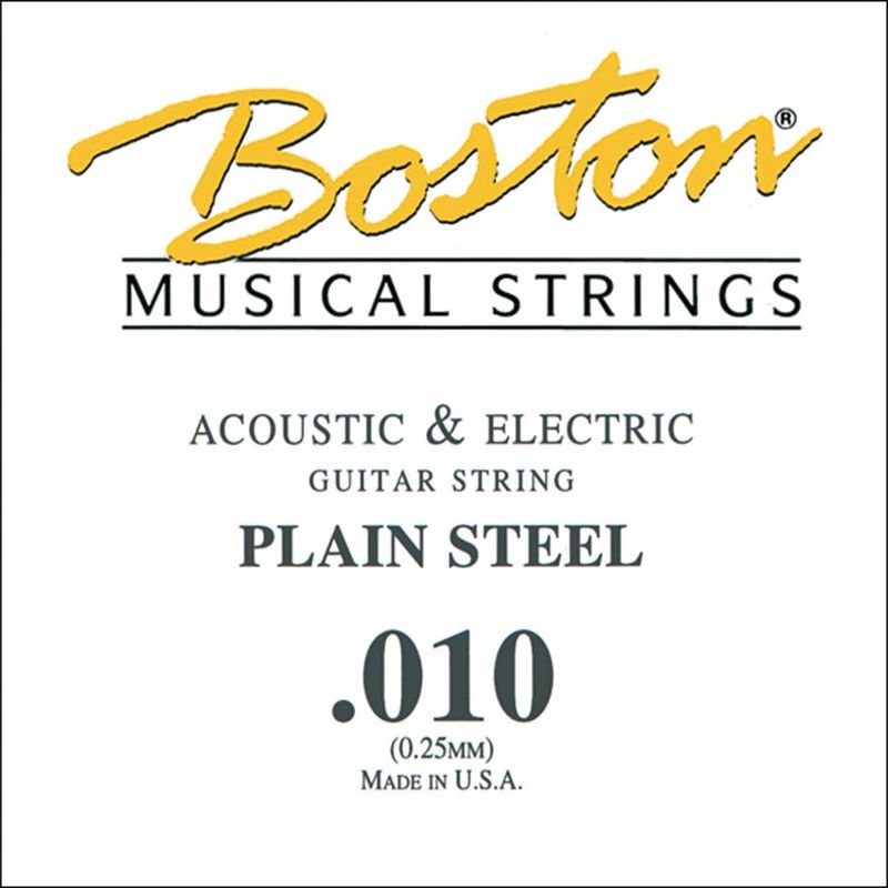 Boston 010 Plain Steel String