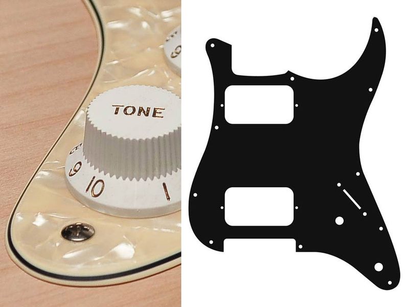 Boston ST-332 Pickguard Strat - Pearl Cream