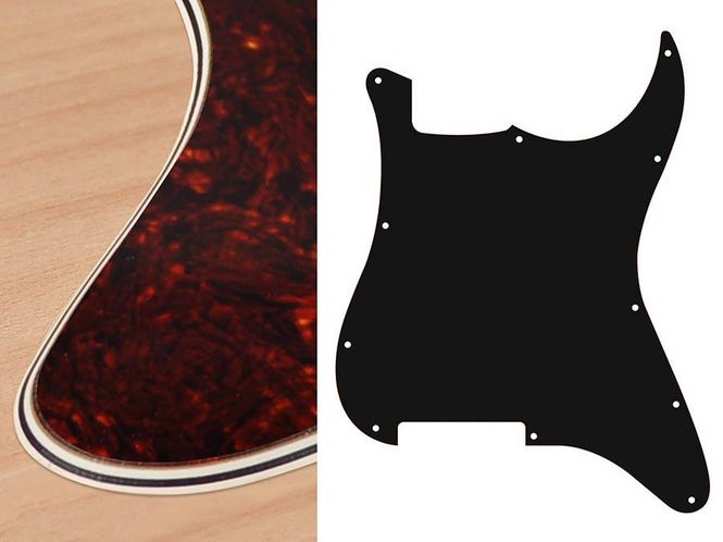 Hovedbilde Boston ST-400 Pickguard Strat - Tortoise Intense
