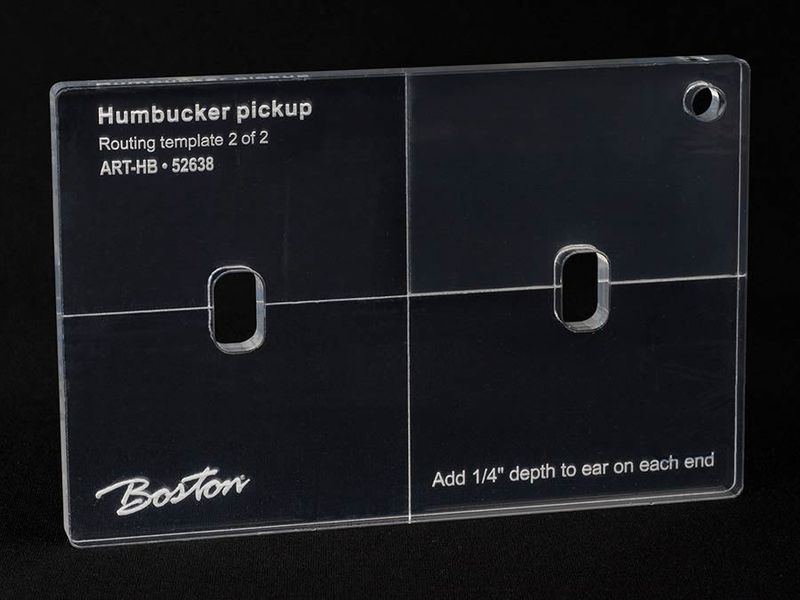 Boston ART-HB pickup routing template humbucker
