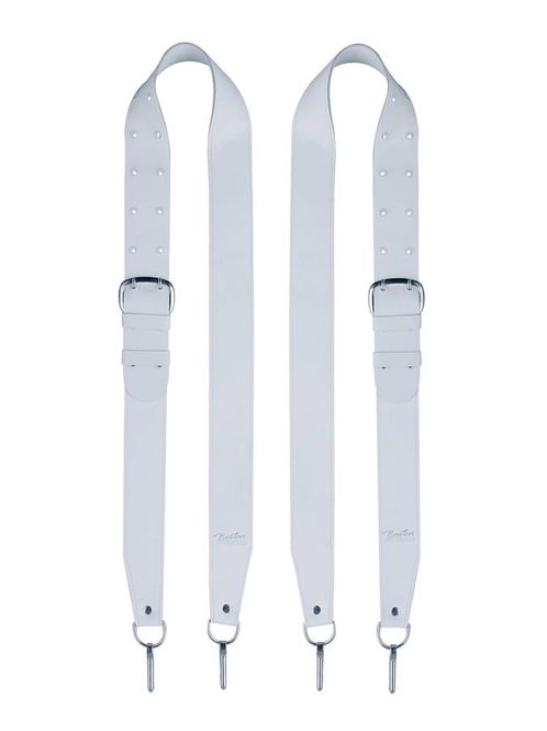 Hovedbilde Boston KR10 Marching Bass Drum Slings - White