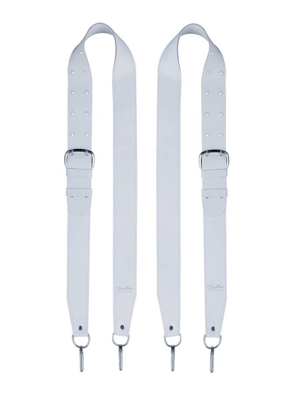 Boston KR10 Marching Bass Drum Slings - White
