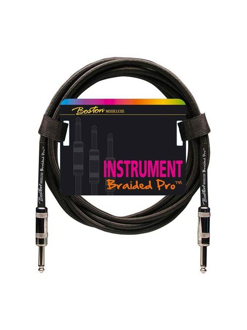 Hovedbilde Boston Braided Pro Instrument Cable 3 m - Vintage Black