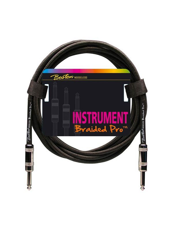 Boston Braided Pro Instrument Cable 3 m - Vintage Black