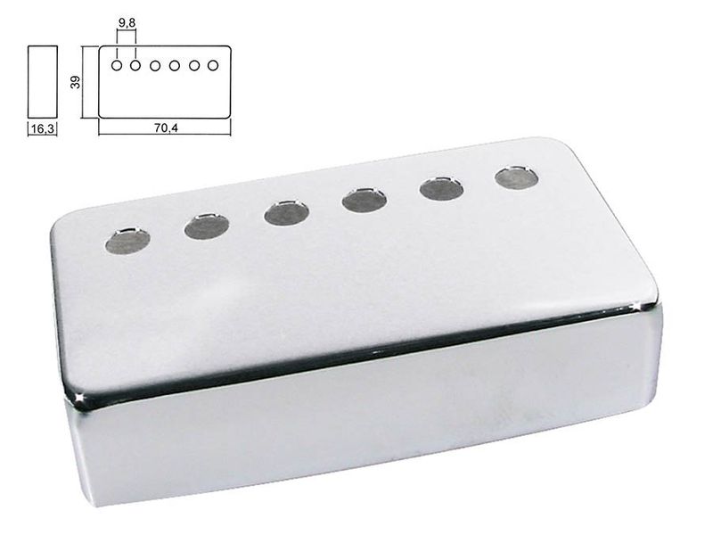 Boston HPC-20-NIF Pickup Cover - Nickel