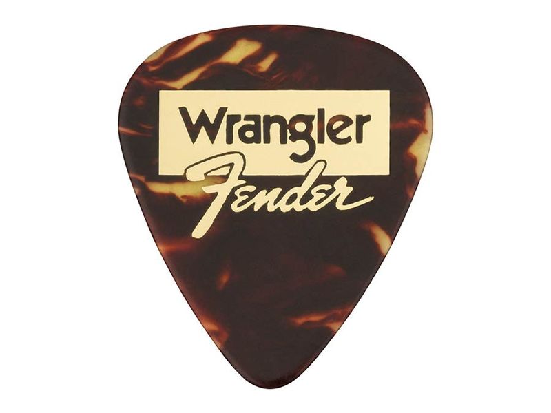 Fender  Wrangler picks, 351 , tortoiseshell, 8-pack