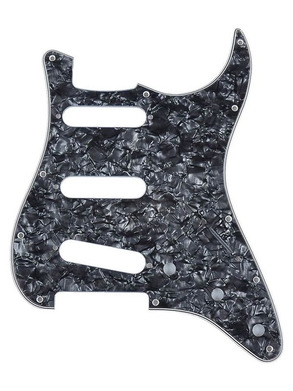 Fender GRP pickguard Strat®, SSS, 11 screw holes, 4