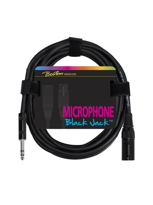 Hovedbilde Boston Black Jack Microphone Cable XLR (m) - Tele ...