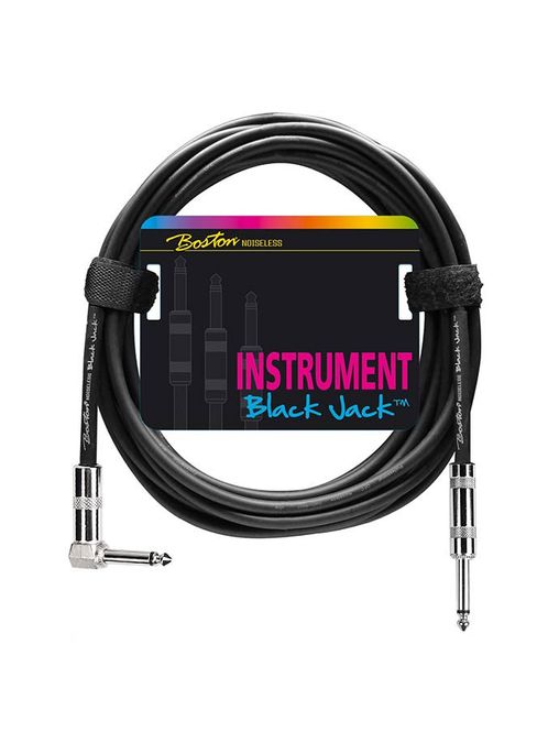 Hovedbilde Boston Black Jack Instrument Cable 6.0 (str/ang)