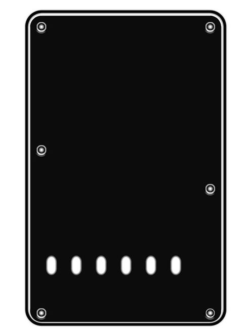 Hovedbilde Boston BPL313 Strat Back Plate - Black