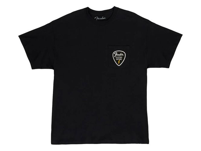 Hovedbilde Fender  T-Shirts pick patch pocket, black, XL