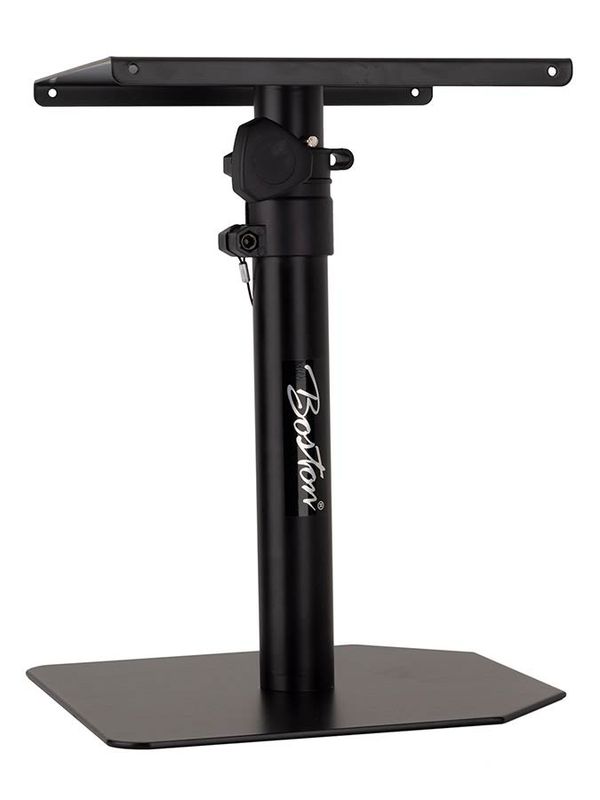 Boston BS-044-BK speaker desk stand, for monitors, adjustable heights 30-51cm