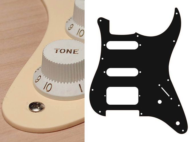 Hovedbilde Boston ST-122 Pickguard Strat - Cream