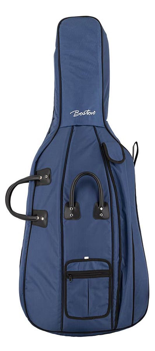Boston cello bag 3/4, blue, 23mm padded