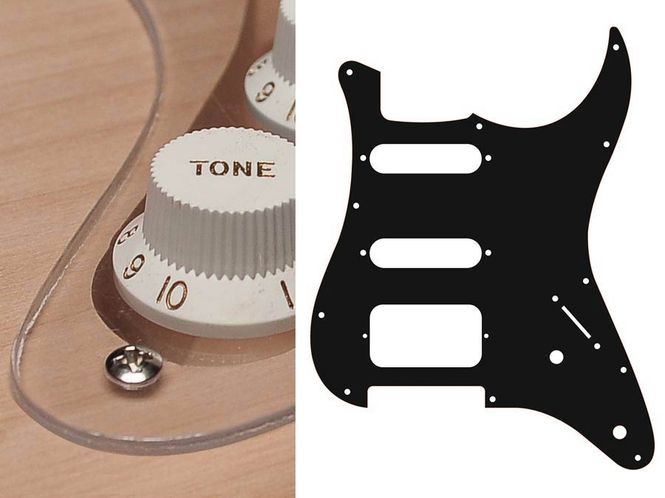 Hovedbilde Boston ST-122 Pickguard Strat - Transparent