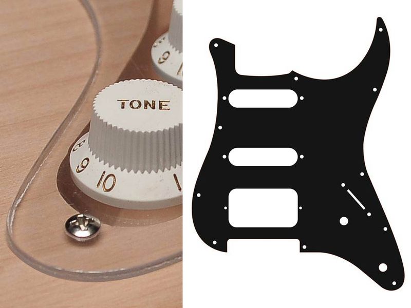 Boston ST-122 Pickguard Strat - Transparent